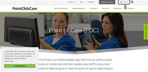 Cannot log in from your current location of xxx. . Click point care cna